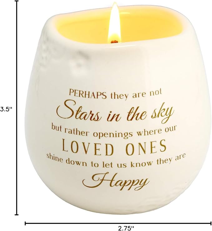 Pavilion Gift Company - Stars in the Sky - 8 oz -100% Soy Wax Candle Scent: Tranquility