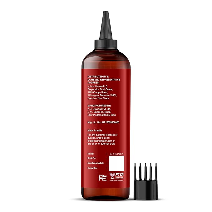 Botanic Hearth 100% Pure Korean Ginseng Oil For Hair Growth & Hair Treatment Oils 6.7 Fl Oz | Infused with coconut Oil | Hair Oil Repairs Dry Damaged Hair, Strengthening, Healthier | All Hair Types