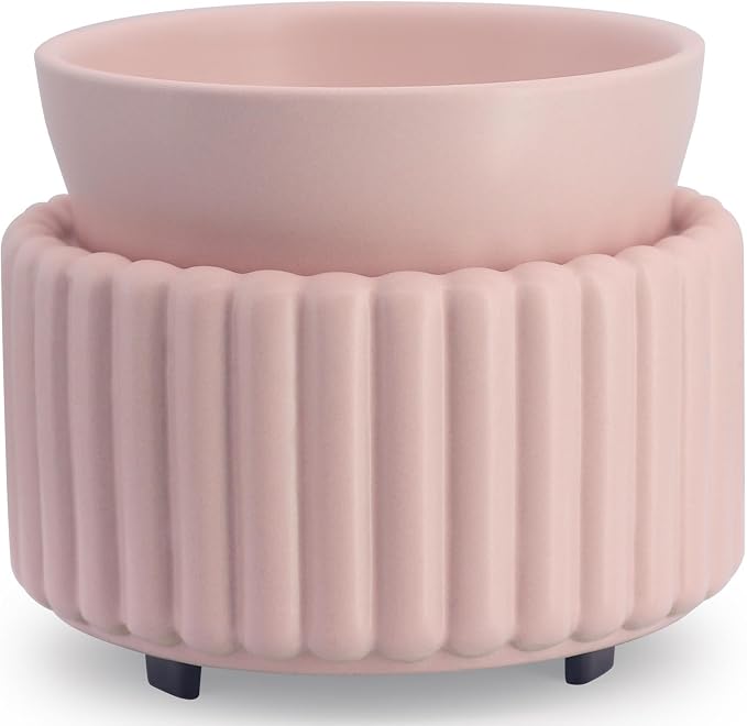 VICTORIA AROMA Ceramic Wax Melt Warmer 3-in-1 Wax Warmer for Scented Wax - Electric Fragrance Burner for Home, Office, Bedroom - Gift & Décor
