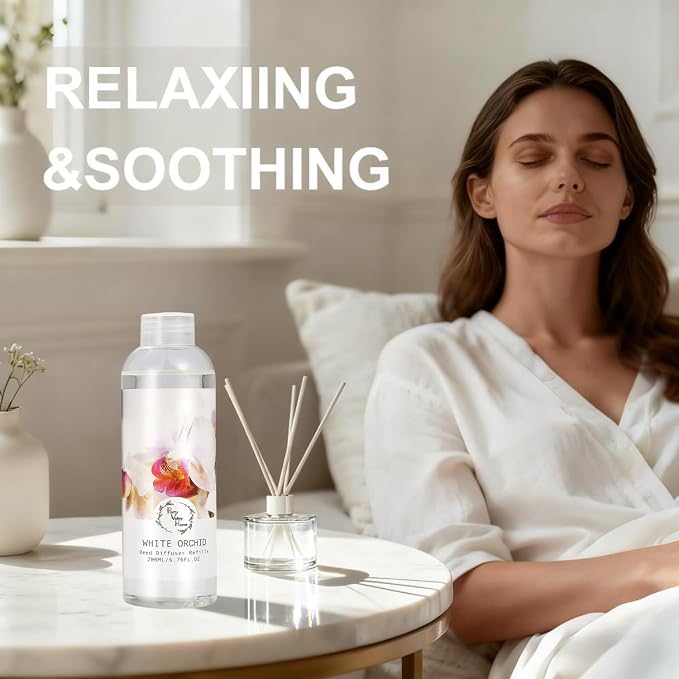 Pretty Valley Reed Diffuser Refill (White Orchid)