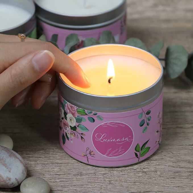 Massage Oil Candle, 6.35OZ, Home Aroma, Low Temp, Vegan, Gift Set for Family