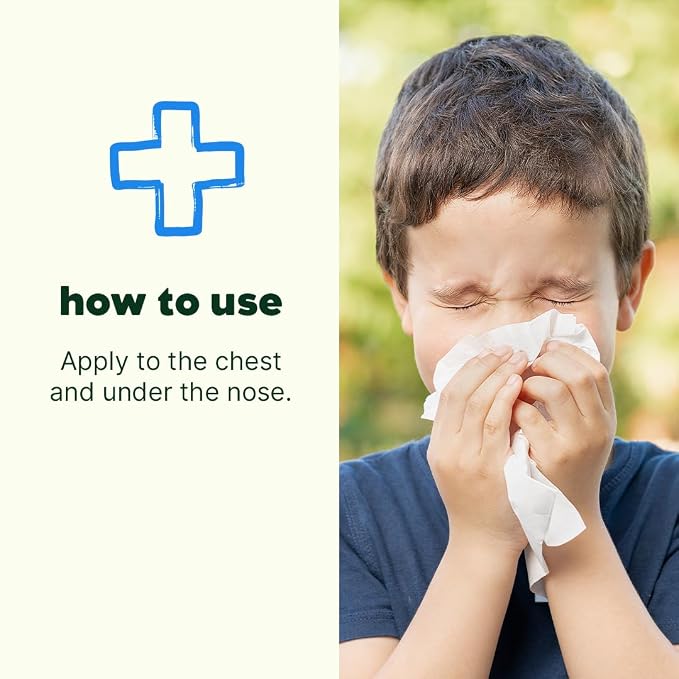 Plant Therapy Kids Sniffle Stopper Essential Oil Blend Pre-Diluted Roll-On 10 mL (1/3 oz) Respiratory Support Blend 100% Pure, Natural Aromatherapy, Therapeutic Grade