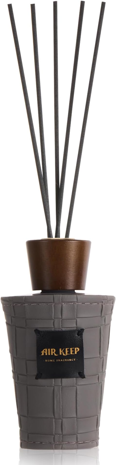 Airkeep Reed Diffuser Set, Cedar Wood 5.1 fl oz (150 ml), Long Lasting Home Fragrance with Reed Diffuser Sticks, Decorative Room Diffuser for Bathroom, Bedroom, Living Room & Office