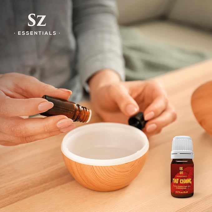 May Chang Essential Oil - The Real Deal! Botanical Name: Litsea cubeba - 100% Pure and Natural - Undiluted - 5ml (0.15 Fl oz) -