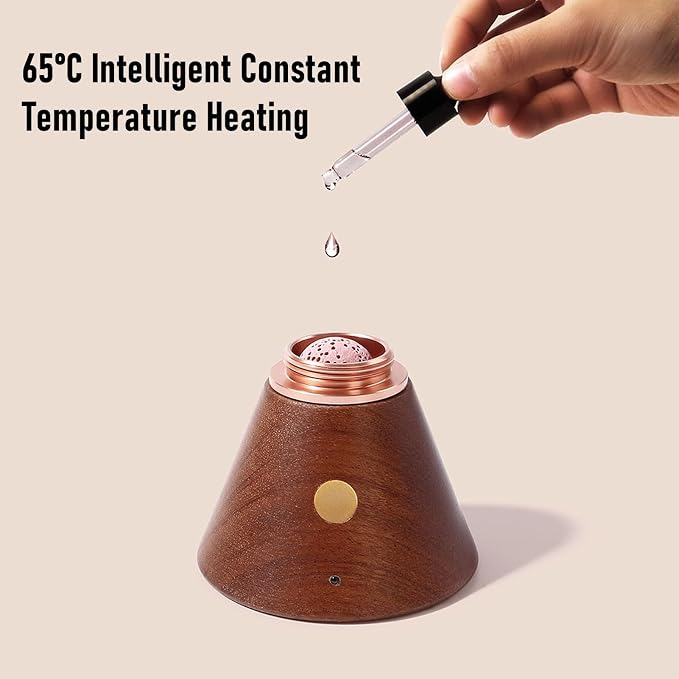 Yosoo Health Gear Waterless Essential Oil Diffuser, Scent Auto Shut Off for Home Office Bedroom