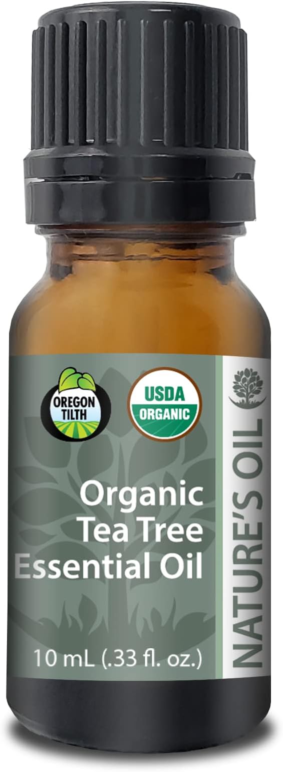 Best Tea Tree Essential Oil Pure Certified Organic Therapeutic Grade 10ml