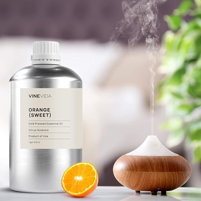 VINEVIDA [128oz] Orange Sweet Essential Oil