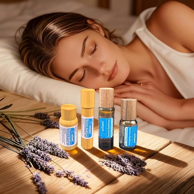Serene Bedtime Oil - 15ml, Dropper Bottle, 100% Natural Plant Extracts for Aromatherapy & Home Relaxation