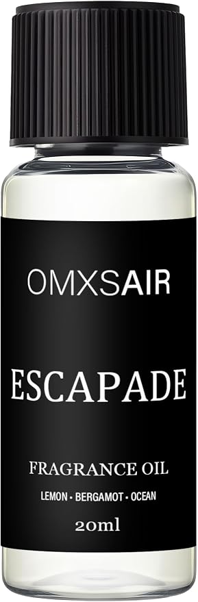 Luxury Hotel Scent Escapade Oil Diffuser Refill Kit | Long Lasting Essential Oil for Large Room,HVAC & Car Waterless Fragrance Diffusers| Nanotech Formula| Spa Calming Aromatherapy Oil (20ml/0.7FL oz)