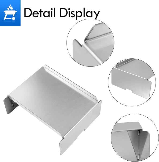 BCA289 Grill Heat Baffle Replacement Part for Traeger Select Pro BBQ400.03 BBQ400 Select Elite TFS60LZC TFS60LZAC Deluxe Elite Heat Baffle Diffuser Flame Deflector Plate Smoker Accessories