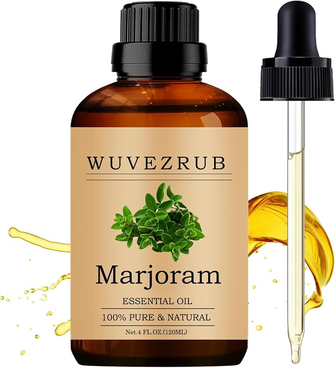 Marjoram Essential Oil 120ML, 100% Pure and Natural for Aromatherapy Diffuser - 4 Fl Oz