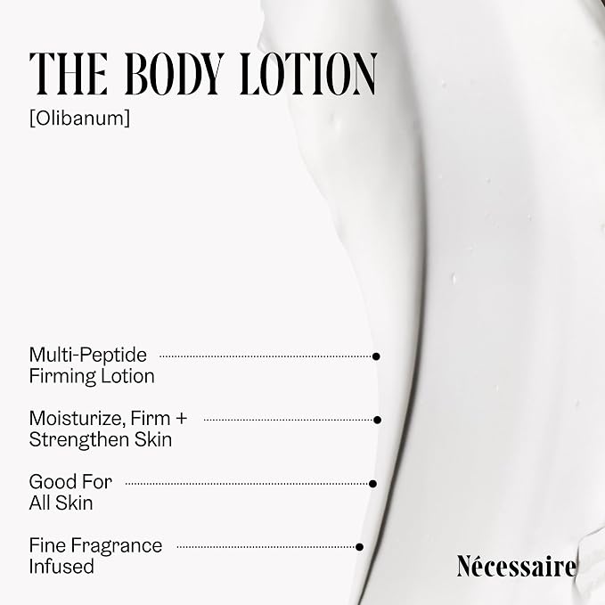 Nécessaire Body Essentials - Skin Care Gift Set For Women + Men - Travel-Size Body Wash, Body Lotion + Deodorant | Dermatologist-Tested. Hypoallergenic | Vegan | Aluminum-Free Deodorant (Olibanum)