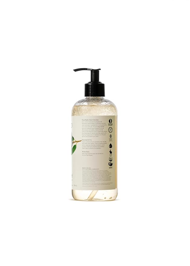 Koala Eco Hand Wash - with Australian Lemon Scented Eucalyptus & Rosemary Essential Oil - 16 oz
