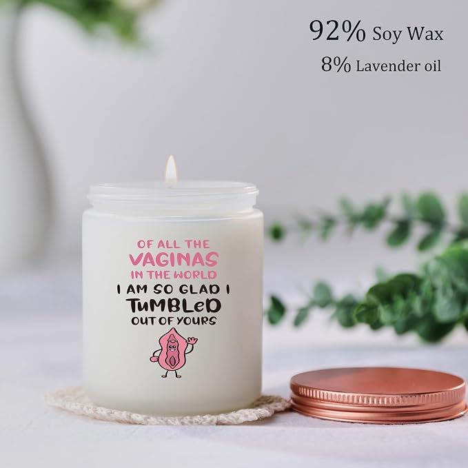 Mothers Day Gifts for Mom from Daughters - Funny Gag Mom Birthday Christmas Candles Gift Ideas