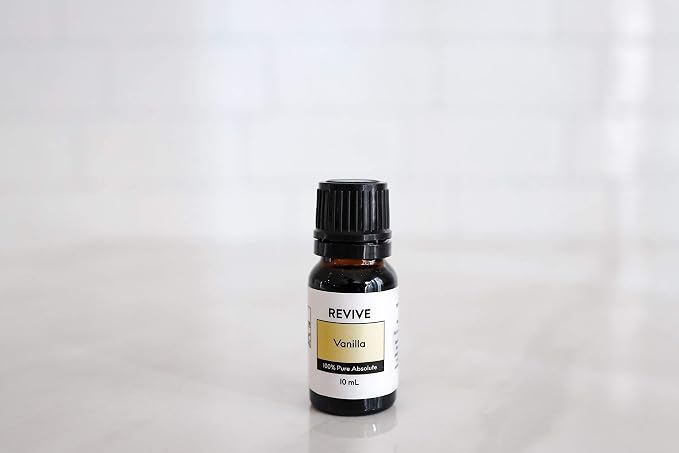 Vanilla by Revive Essential Oils - 100% Pure Therapeutic Grade, for Diffuser, Humidifier, Massage, Aromatherapy, Skin & Hair Care