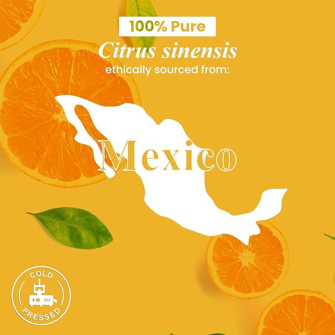Handcraft Blends Crisp & Bright Set: Lemongrass and Orange Essential Oils – (2 x 4 Fl Oz) – 100% Pure & Natural – for Diffuser, Aromatherapy, and DIY Projects
