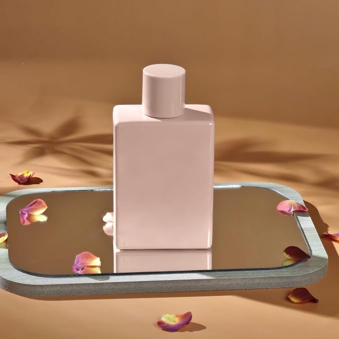 100ml/3.4 Oz Glass Spray Bottle Perfume Atomizer,Empty Refillable Perfume Spray Bottle with 3 Kinds of Dispenser (A5)