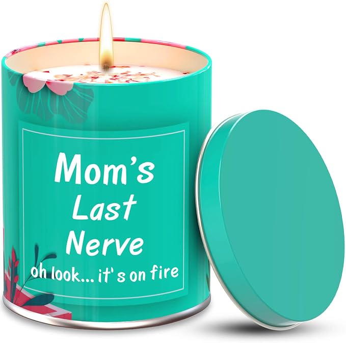 Birthday Gifts for Mom Mothers Day Gift for Moms from Daughter Son Kids Presents for Christmas Valentines Day Great ldeas Funny Unique New Mother Thanksgiving Adoptive 9oz Scented Candle