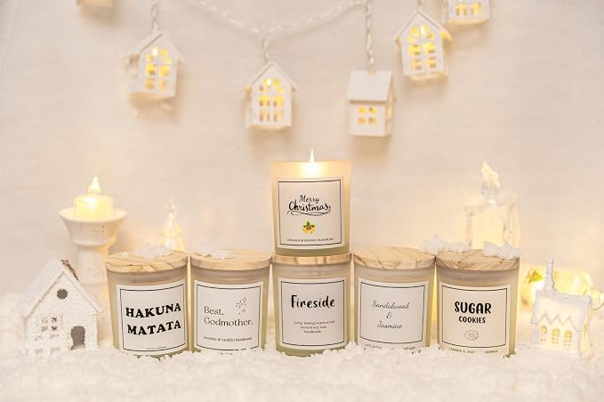 Godmother Gift, Godmother Gifts for Women, God Mother Gifts for Women - Lavender & Vanilla Scented Candle