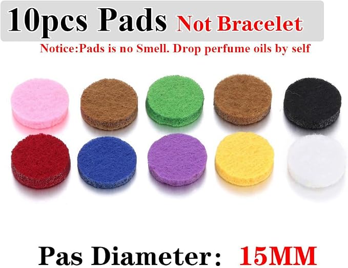 316L Stainless Steel CZ Essential Oil Diffuser Bracelet Paw Print Aromatherapy Locket Bracelet with 10 Pcs Refill Pads for Women