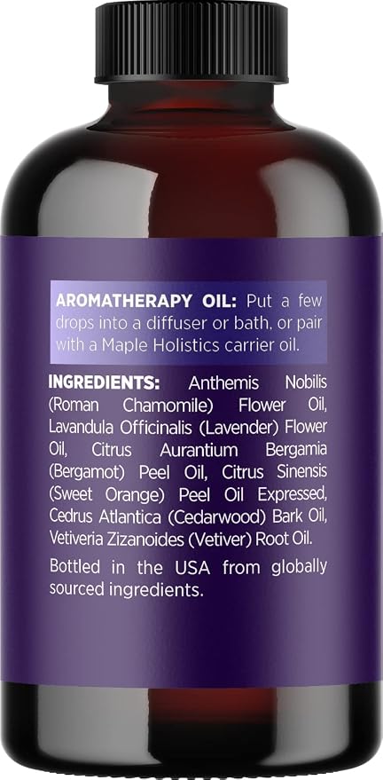 Relaxing Essential Oils for Diffusers for Home - Snooze and Dream Sleep Essential Oil Blends for Diffusers with Pure Essential Oils Including Lavender Roman Chamomile and Peppermint