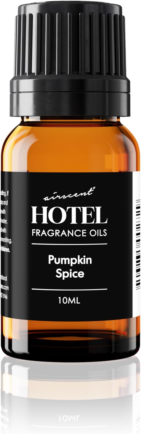 AirScent Pumpkin Spice Diffuser Oil - Pumpkin Spice Fragrance Oil Blend for Ultrasonic and Waterless Diffusers and Crafting - 10 mL, 0.34 fl oz Glass Dropper Bottle - Fall Scents