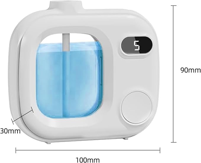 Aromatherapy Diffuser Smart Fragrance Essential Oils Difuser Air Scent Humidifier for Home Large Rooms Bathroom Hotel Collection Office Car 5 Mist Levels Adjustable Timer Aroma 360 Difusor