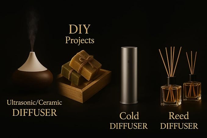 Luxury Hotel Scent Diffuser Oil – Sandalwood 4oz – Long Lasting Fragrance for Home, Spa & Office