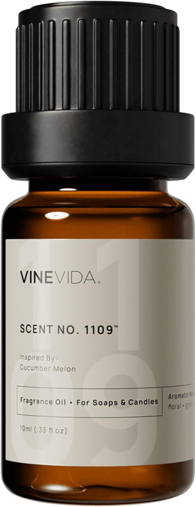 VINEVIDA [0.33oz] Cucumber Melon Fragrance Oil for Candle Making and Soap Making - Premium Candle Scents for Soy Candles