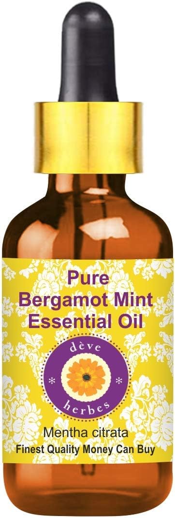 Deve Herbes Pure Mentha Citrata Essential Oil (Mentha citrata) Steam Distilled 30ml (1 oz)