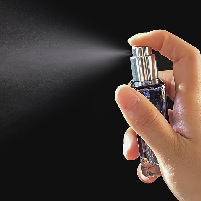 30ml/1.0 Oz Glass Spray Bottle Perfume Atomizer,Perfume Bottles Empty Travel Refillable Spray Bottle with 3 Kinds of Dispenser (30ml)