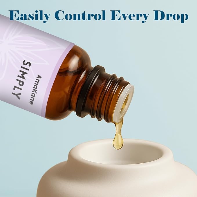 AmaKane Simply Essential Oil 30ml, Clean Fragrance Oil for Candle Soap Making, Premium Diffuser Oil for Home, Long-Lasting Aromatherapy Oil for Laundry
