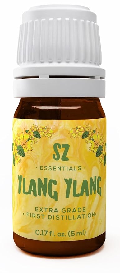 Ylang Ylang Essential Oil - First Distillation Only - Extra Grade - The Real Deal - 100% Pure and Natural - Undiluted - 5ml