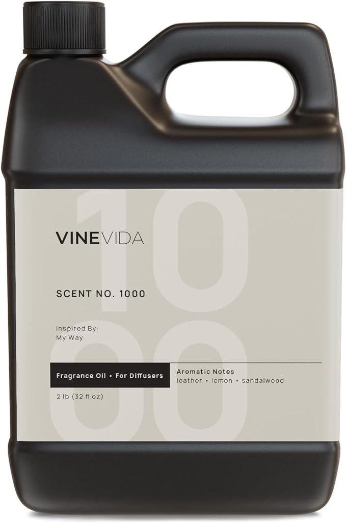 VINEVIDA (32oz) Hotel Fragrance Diffuser Oil - Hotel Scents for Home - Cold Air Diffuser Oil - Essential Oil - Scent Inspired by My Way