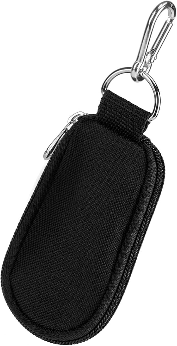 10 Bottles Essential Oil Travel Case, Fits 2ml Roller Bottles, Essential Oils Organizer Bag, Portable Mini Essentials Oil Key Chain Carrying Case (Excluding Bottle)