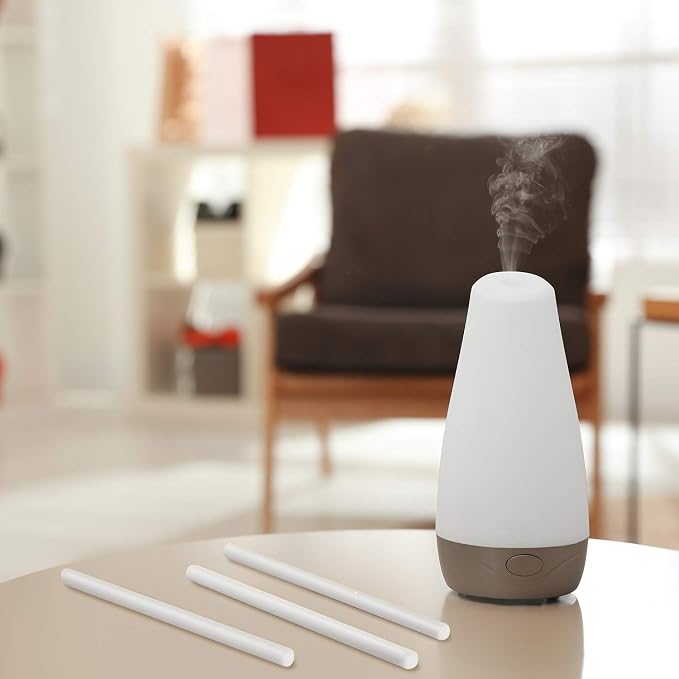 Mudder 24 pcs Humidifier Sticks Filter Refill 7.87'' Mini Air Diffuser Pure Cotton Wicks Refill Humidifiers Filter Sticks Wicks for Small Portable Humidifier Diffuser in Office Bedroom Home