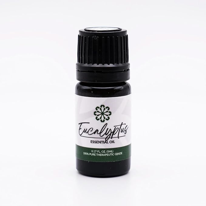 Essence Eucalyptus Essential Oil, 5 ml | Aromatherapy Oil for Diffusers & Personal Use | Natural Fragrance for Relaxation, Clarity & Wellness | Made in USA | Fresh & Revitalizing Scent