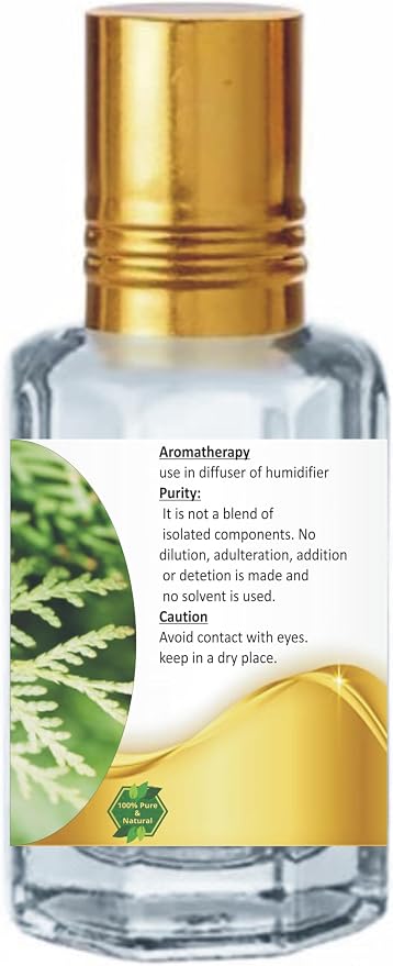 LEVENMOOI Therapeutic Grade Essential Oil – Pure & Natural for Aromatherapy, Humidifiers, Diffusers & DIY Uses (5, Thuja Wood)
