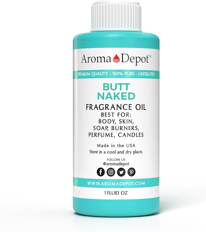 1 oz. Butt Naked Type Unisex Perfume/Body Oil Our Interpretation, Premium Quality Uncut Fragrance Oil
