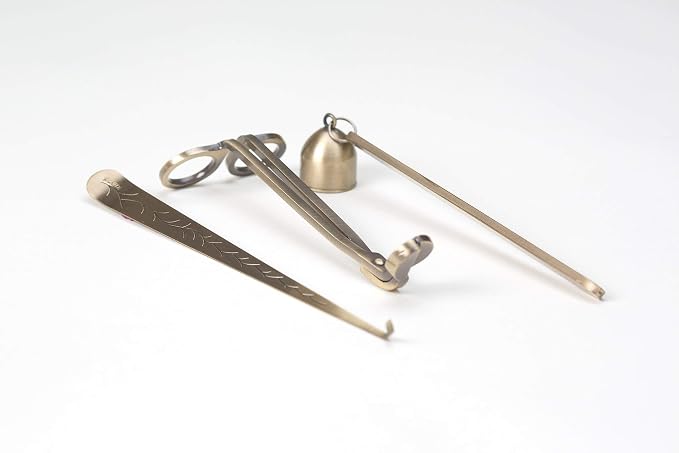 WICKMAN Wick Trimmer, Wick Dipper and Candle Snuffer Set