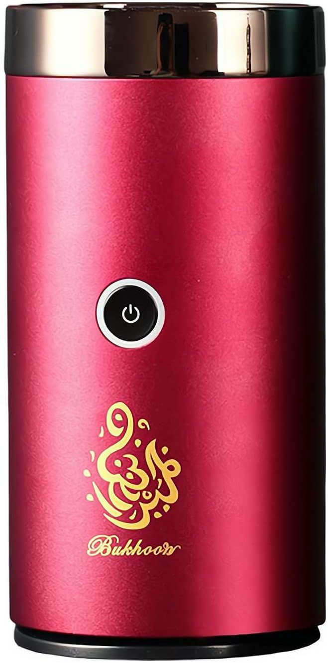 Car Incense Burner Electric Bakhoor Burner, Portable Aluminum Alloy USB Rechargeable Diffuser for Car Home Decor