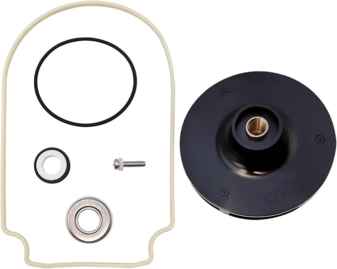 073130 Pump Impeller 2 HP with Impeller Repair Kit Fit for Pentair WhisperFlo WF-8 WFE-8 WFK-8 WFDS-8 WF-30 WFE-30 WFDS-30 1000 Series Pump