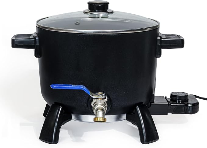 Wax Melter for Candle Making, 11Lbs (6Qts) Candle Wax Melting Pot with Spout for Soy Wax Soap Base Easy Pour & Non-Stick & Temps