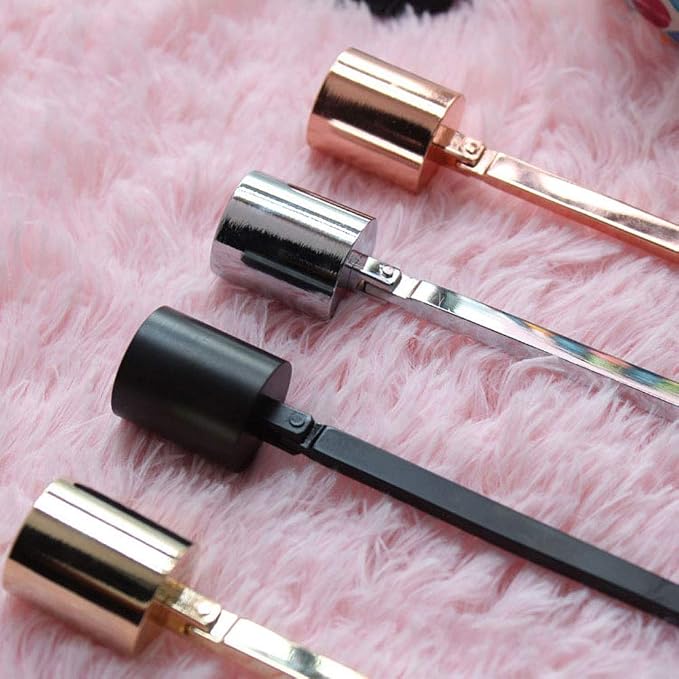 Black Candle Snuffer Stainless Steel Polished Candle Snuffer