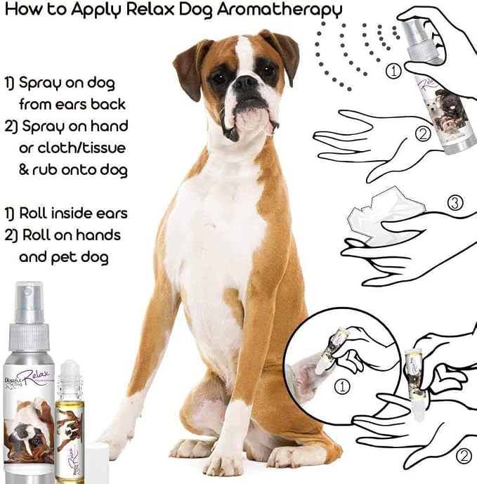 The Blissful Dog Boxer Relax Dog Aromatherapy Spray for Your Dog's Anxiety