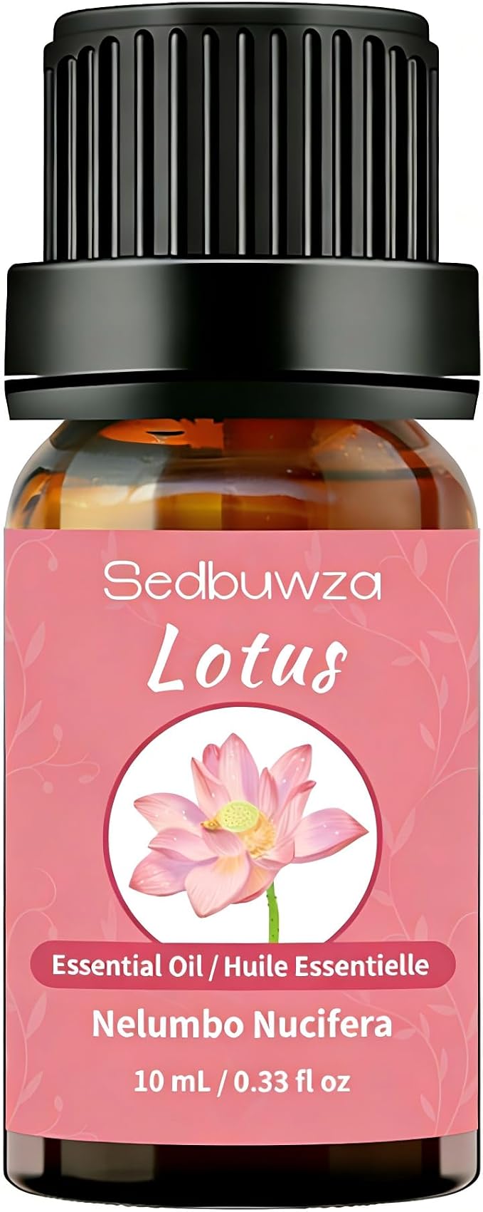Sedbuwza Lotus Essential Oil, Pure Organic Lotus Fragrance Oil for Diffuser, Humidifier, Soap, Candle, Perfume