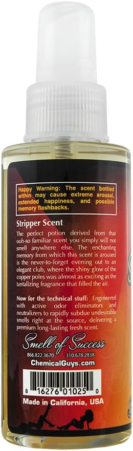 Chemical Guys AIR_069_04 Signature Scent Premium Air Freshener and Odor Eliminator, Smell of Success (Great for Cars, Trucks, SUVs, RVs, Home, Office & More) 4 fl oz