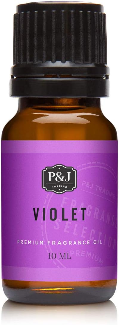 P&J Trading Fragrance Oil for Diffusers for Home - Violet 10ml Fragrance Scents for Candle Making - Soap Making Supplies & Car Diffuser Scents