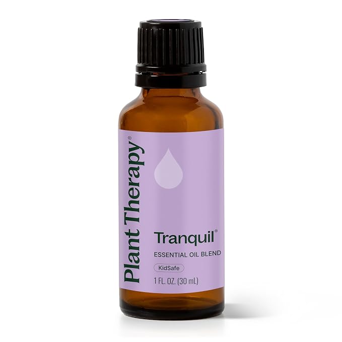 Plant Therapy Tranquil Essential Oil Blend, 30 mL (1 oz), 100% Pure, Undiluted, Natural Aromatherapy, Excellent for Meditation and Relaxation