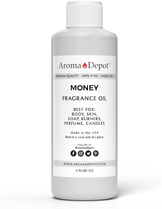 Money on The Streets 4 oz. Fragrance Oil I Perfume I Skin Oil I Scented Oil. DIY Projects Such as Candles, Bath Bombs, Body Butters, Creams & Lotions. Few Drops in The Diffuser, Burners, or Warmers.